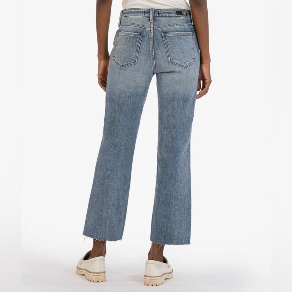 Kut From The Kloth Kelsey Fab Ab Ankle Flare High Rise Jean - Picture 3 of 12